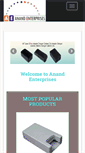 Mobile Screenshot of anandenterprises.in